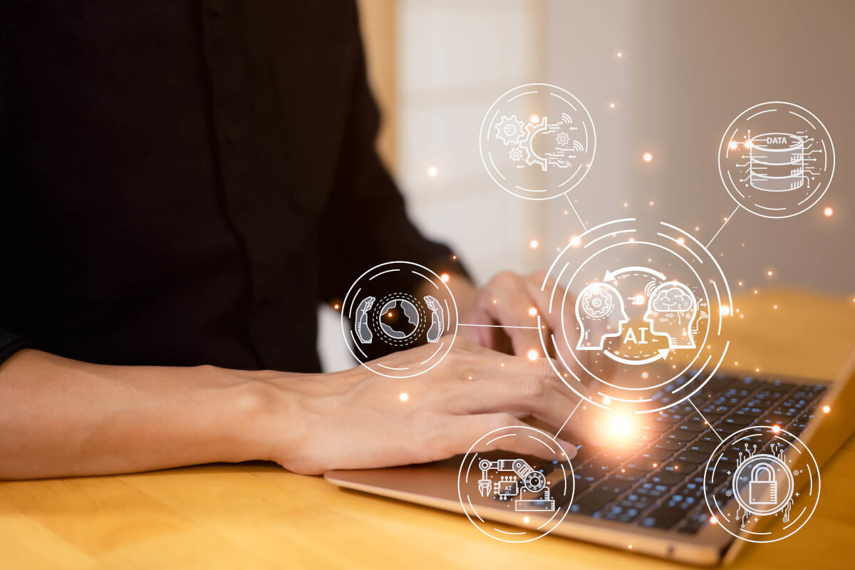 AIを活用したプログラミングをする人